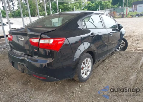 2014 Kia Rio Lx from USA, damaged, VIN KNADM4A36E6369100